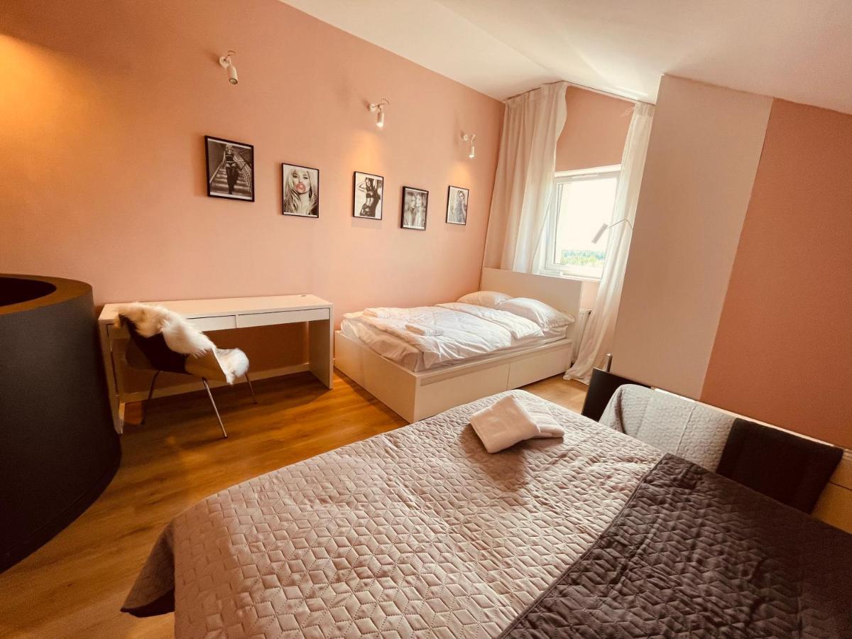 Apartamenty Ktw Penthouse Z Tarasem Katowice Exteriör bild